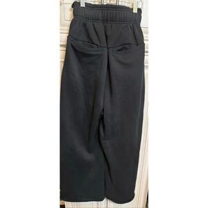 Entire Studios Teen High Waisted Relaxed Wide Leg Sweatpants Black Size 2XS